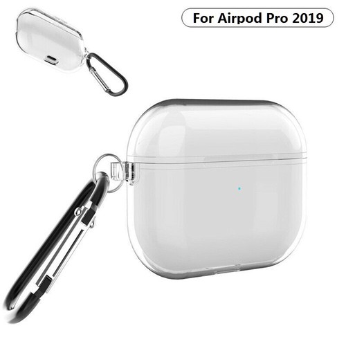 Clear TPU Case For Apple Airpods Pro 2019 Earpods Transparent Shockproof  Cover | eBay
