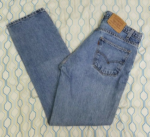 Vintage 90s Levis 505 Orange Tab Light 