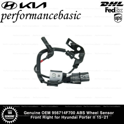 Genuine OEM 956714F700 ABS Wheel Sensor Front Right for Hyundai Porter II 15-21