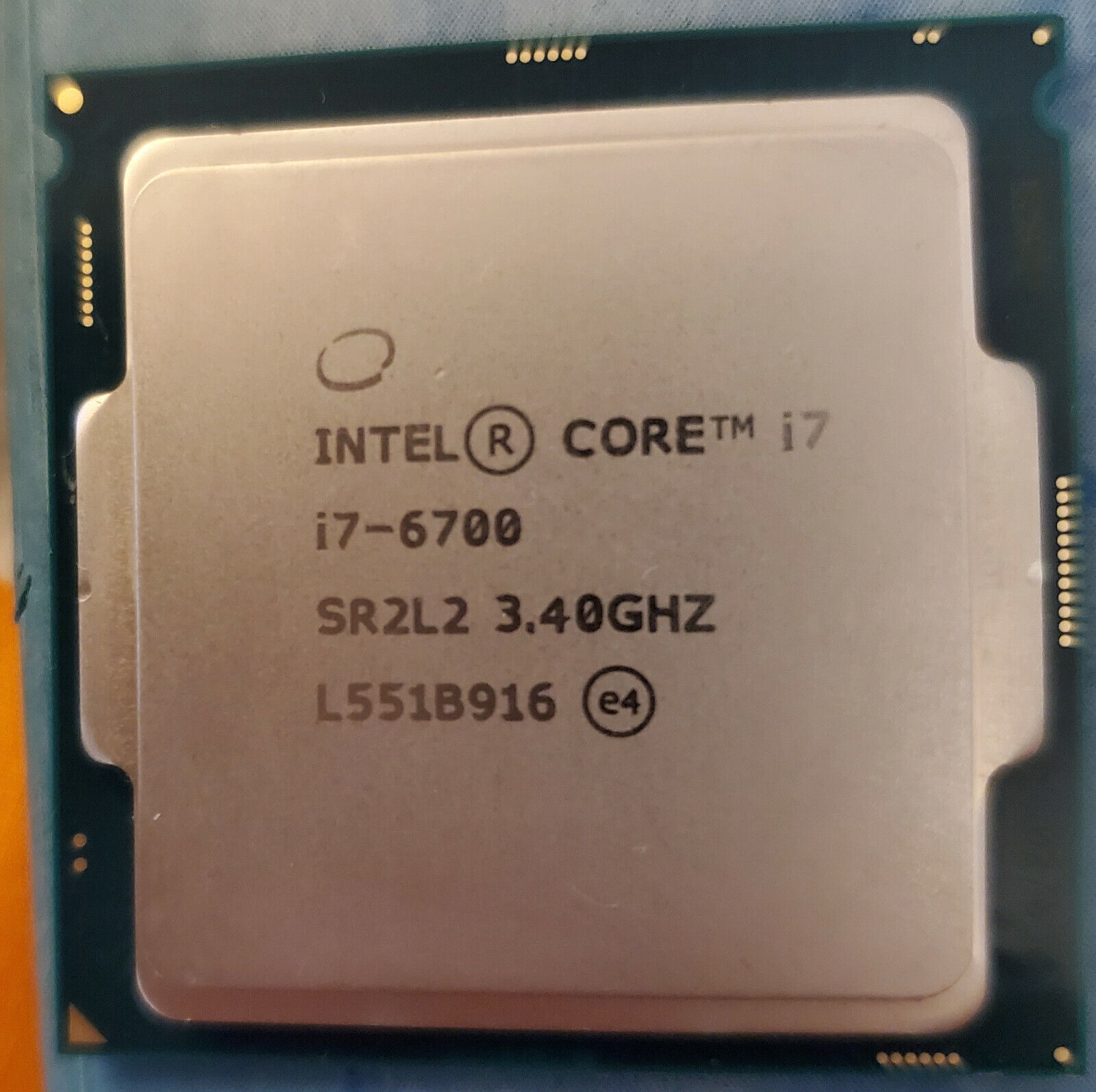 Intel Core i7-6700 3.4 GHz CPU Processor (SR2L2) for sale online 