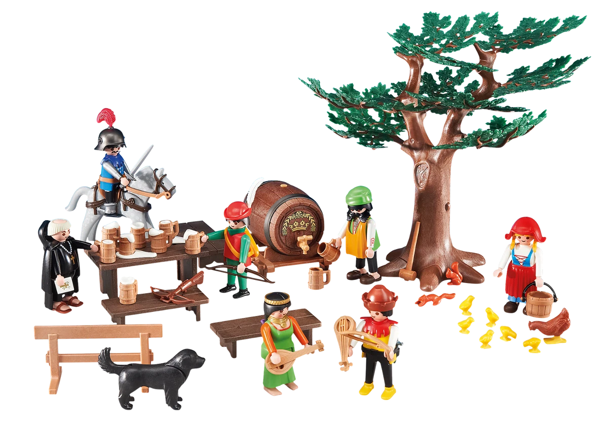Playmobil History Set 70957 Yellow Medieval Historic House NEW Boxed