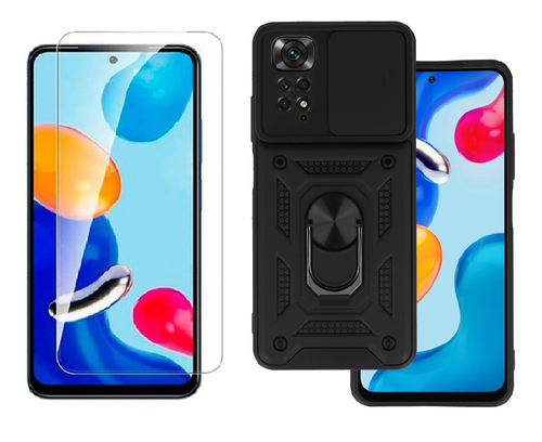 Case Cover+Tempered Glass for Xiaomi Redmi Note 12 11S 12T Pro A1 A2 10A