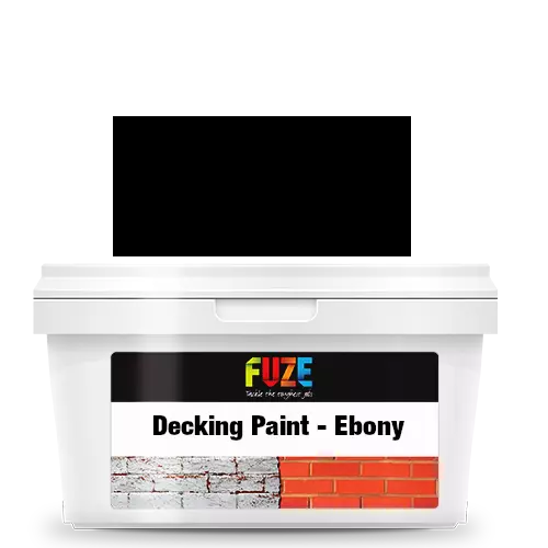 Decking and Wood Paint 5L Ebony Black - Picture 1 of 2