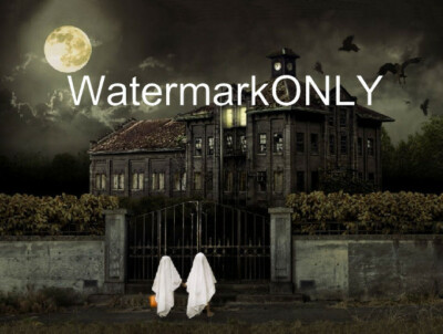 Scary Old Mansion ''Trick or Treat'' ''Halloween'' ''Pin-Up'' PHOTO! #(24)