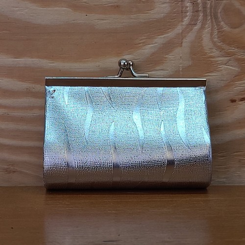 Vintage Silver Colored Change Purse  