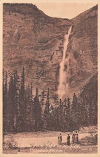 Takakkaw Falls, Yoho Valley Field, Canadian Rockies, B.C.,  Valentine (25.360)