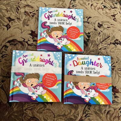 Personalized Magical -Add A Special Name Storybook- A Unicorn Needs Your Help