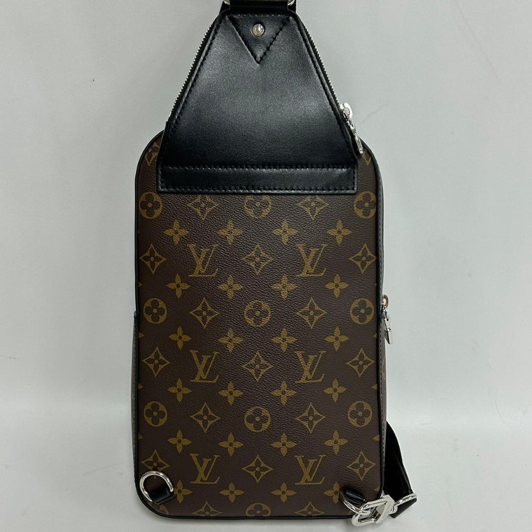 Louis Vuitton Monogram Macassar Avenue Sling Bag mens bag eBay
