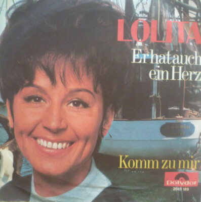 7'' 1971 POLYDOR IN VG++ ! LOLITA : Er hat auch ein Herz