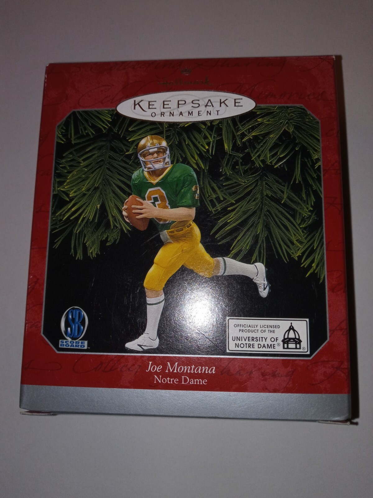 Hallmark Keepsake Ornament NFL Football Legends Troy Aikman or Emmitt