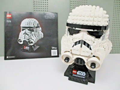 LEGO Stormtrooper Helmet Star Wars (75276)--Complete!--Displayed, never used 673419318426 | eBay