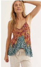 Free People Cami in Wave Combo. NWT. Size XS. Retail- 68