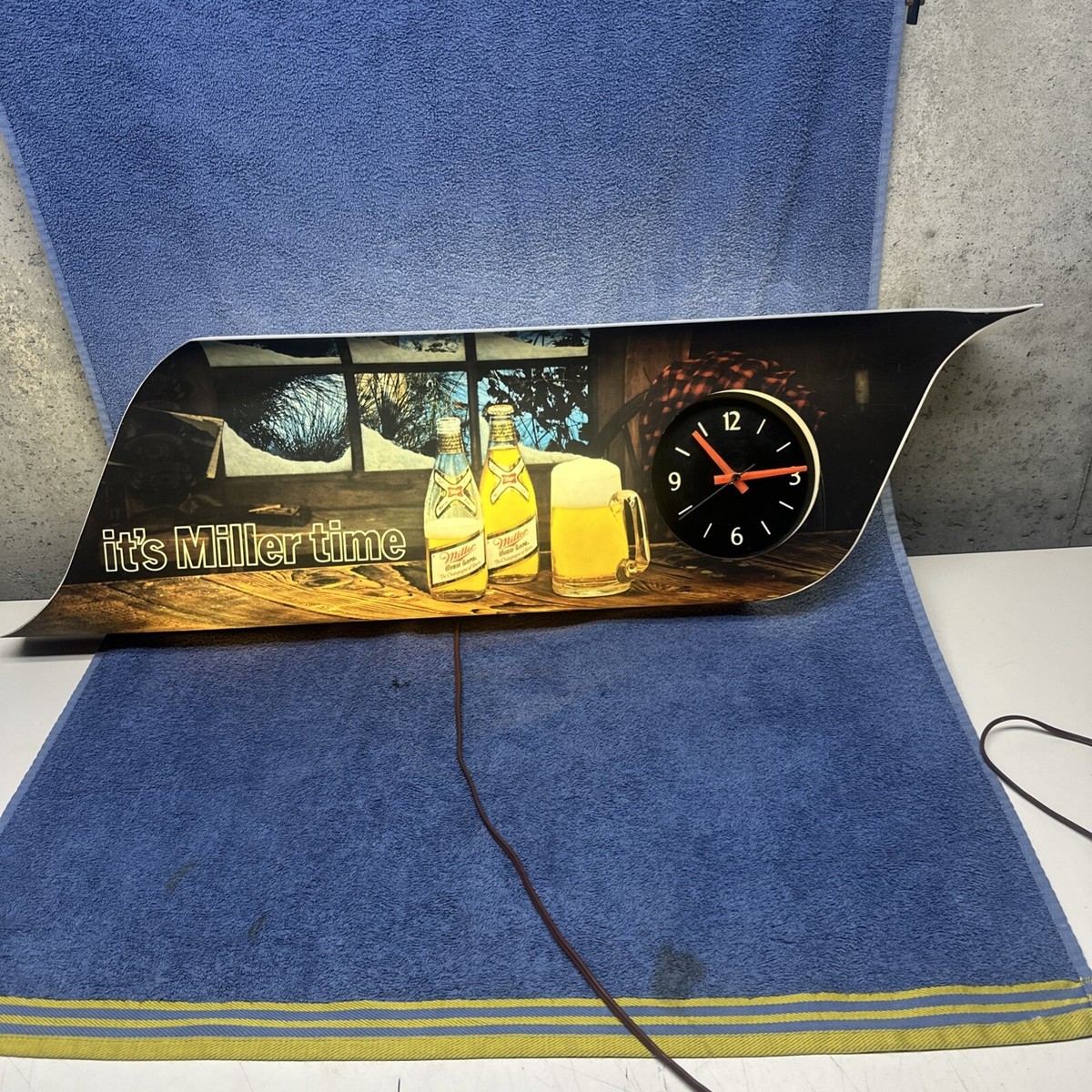 It’s Miller Time Vintage Lighted 