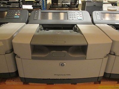 HP 9200C Q5916A High Speed Color Document Scanner RJ45 Network ONLY 37694 SCANS!
