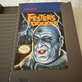 Fester's Quest (Nintendo Entertainment System, 1989) NES Game  Addams  Family  
