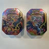 Mega Charizard X and Y Tins Sealed 2026 Set of 2 Pokemon TCG Phantasmal Flames