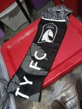 Angel City FC Scarf - Black Pink Gray, Ruffneck Scarves, New With Tags