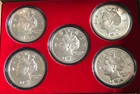 2005 Norfed $20 Liberty 1 oz .999 Fine Silver proof like rare 5 coins in capsule