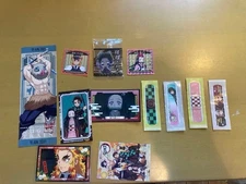 Demon Slayer: Kimetsu no Yaiba Wafer Shinobu Kocho Seal, Card, Bandage Set,