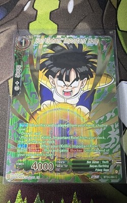 Dragon Ball Super Card Game Son Gohan, Important Role (Collector Booster) 