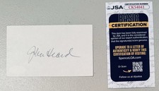 John Heard Signed Autographed 3x5 Card JSA Cert Home Alone Big