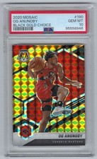 OG ANUNOBY 2020-21 Panini Mosaic Basketball Black Gold Choice Prizm /8 RAPTORS