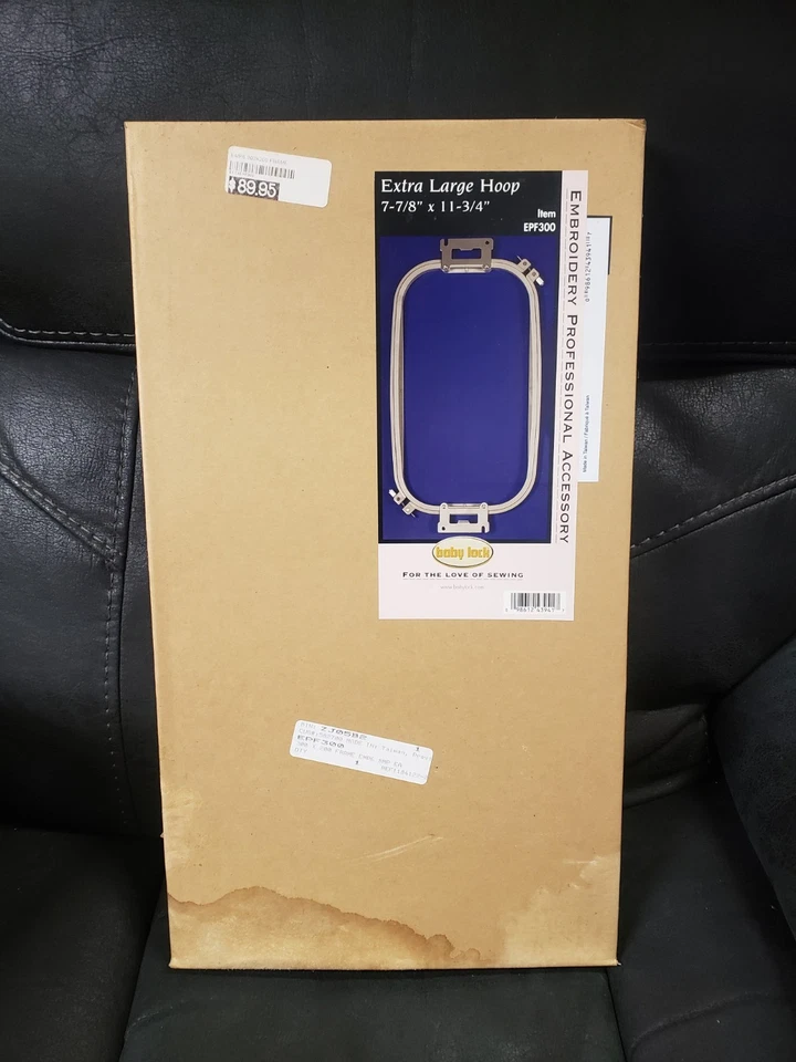 Baby Lock EPF300 XL Embroidery Hoop 7-7/8" X 11-3/4" NEW - Image 2 of 2