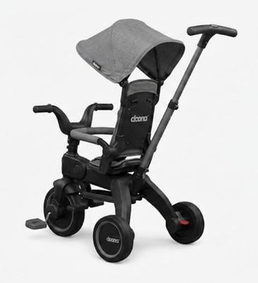 Doona Liki Trike S3 Grey Hound Foldable Premium Toddler Stroller/Trike. Exc.
