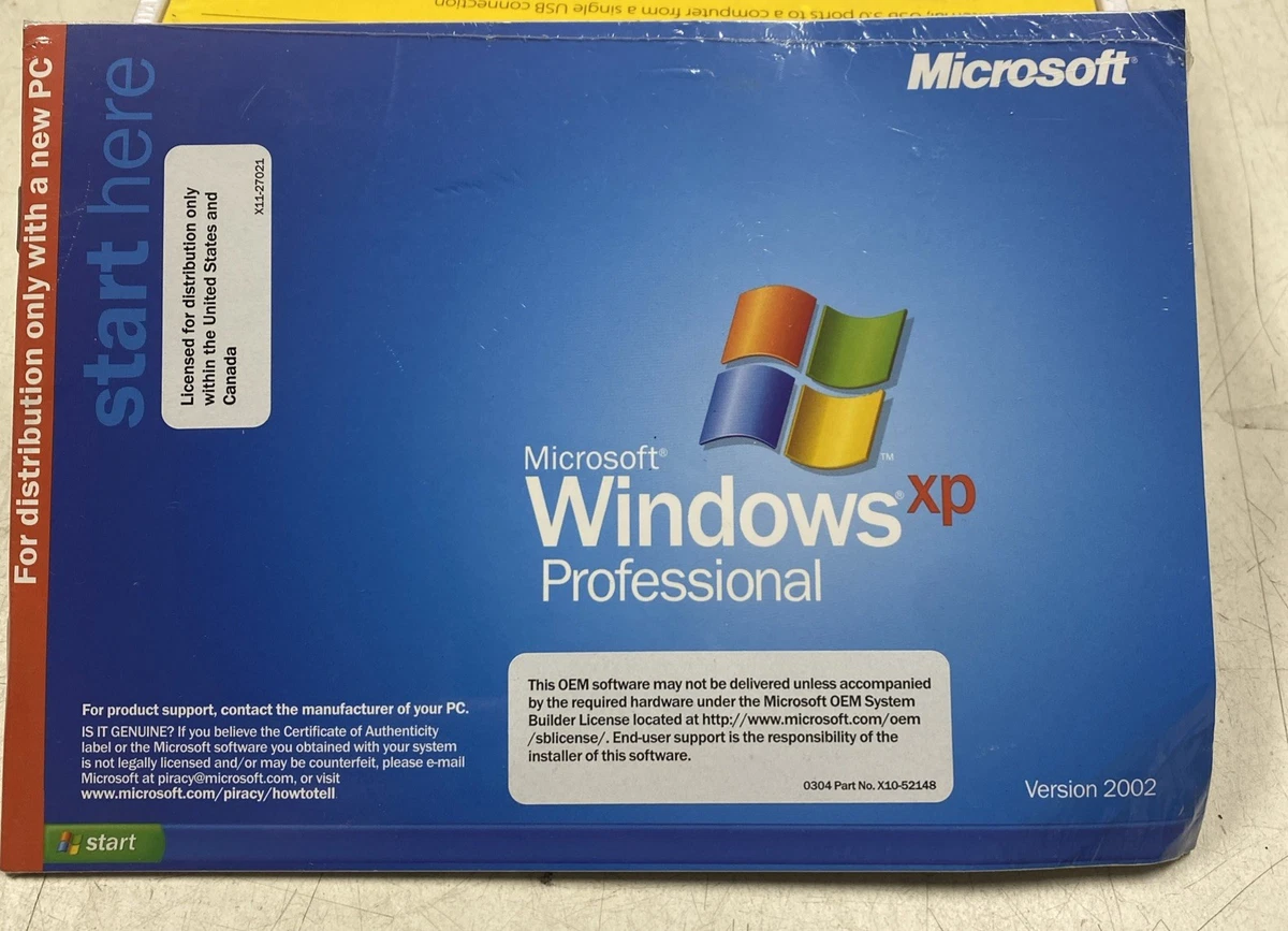 Windows Xp Full Version for sale - eBay