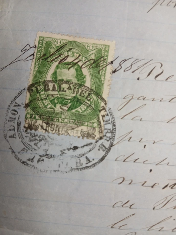 Timbre Fiscal Vieux Papier  Très Intéressant  - Photo 3/3