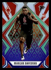 2020 PANINI PHOENIX MARLON DAVIDSON 162 MINT RC COLOR BURST ATLANTA FALCONS