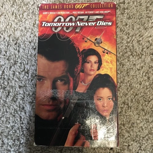 Tomorrow Never Dies VHS - The James Bond 007 Collection - Pierce Brosnan PG-13