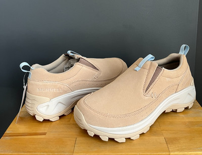 Merrell Women Latte (Tan) Nessa Suede Slip On US 7.5 NWB