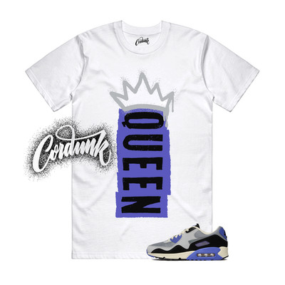 Air Max 90 Sapphire SP Waves Particle Grey Coconut Milk T Shirt Match Q1