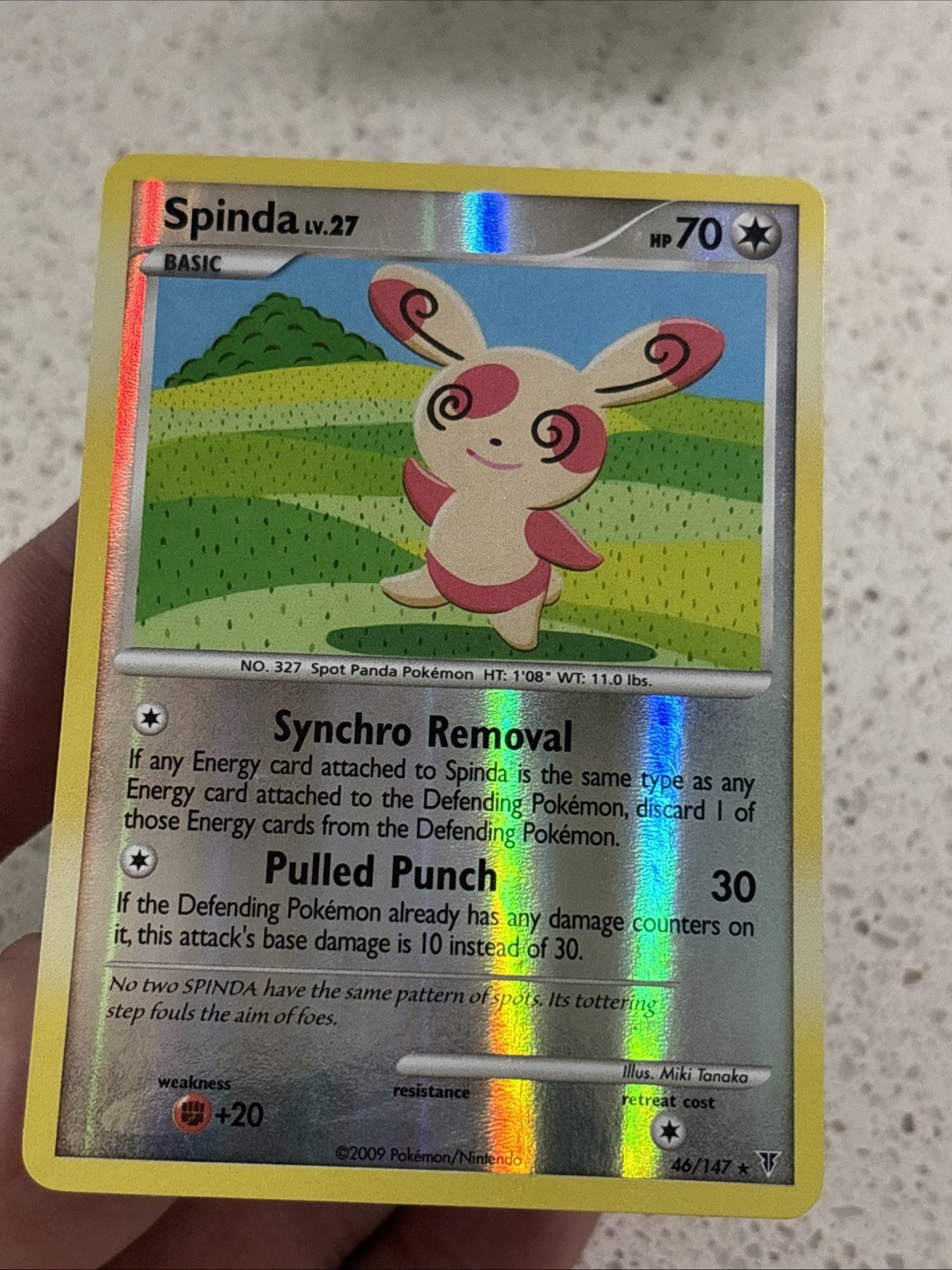 Pokémon TCG Spinda Supreme Victors 46/147 Rare Reverse Holo 70HP English