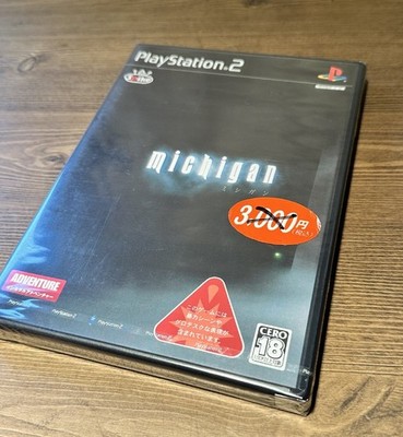Michigan PlayStation 2 PS2 Spike Horror Game Factory Sealed Japan Import NTSC-J