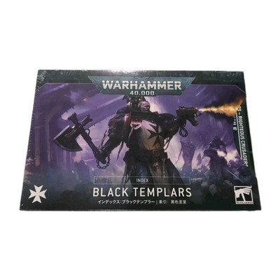 Warhammer 40k Index Cards: Black Templars (Eng) New Sealed