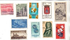 10 timbres Espagne oblitérés, lot 9