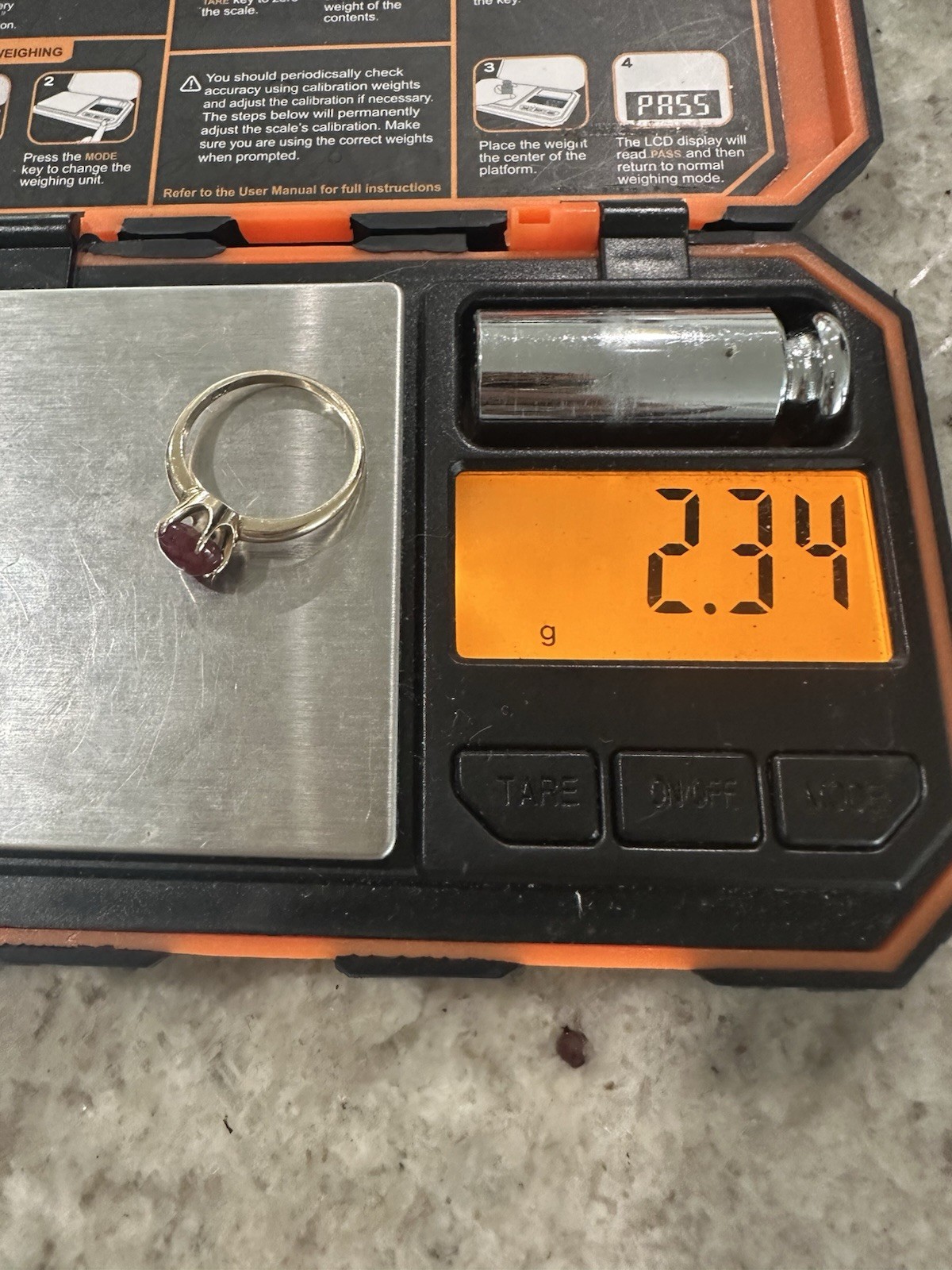 14k Yellow Gold Round Ruby Solitaire Ring, Size 6… - image 11