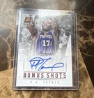 Panini Prestige 2013-14 P.J. Tucker Bonus Shots Auto #5 Phoenix Suns NBA