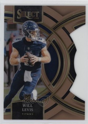 2023 Select Premier Level Copper Prizm Die-Cut 251/299 Will Levis Rookie RC 2y0