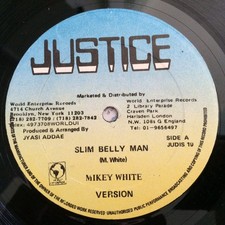Mikey White - Slim Belly Man / Gimme Me Bubbler, 12