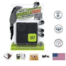 Self-Adhesive Non-Slip Furniture Pads Set of 8 - Durable 1-1/4” Floor Protectors