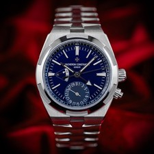 Vacheron Constantin Overseas Dual Time Blue Dial Stainless Steel 7900V Complete 2