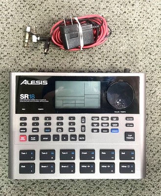Alesis SR-18 Portable Drum Machine with Power Supply