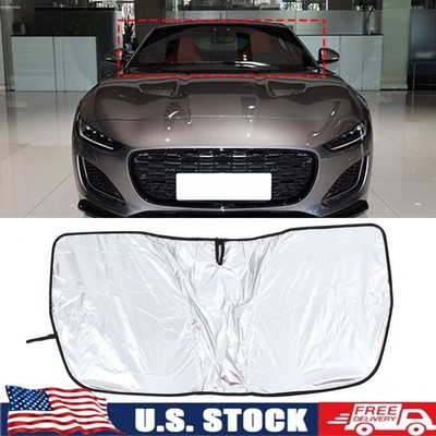 Car Windshield Sunshade UV Block Sun Shield Cover For Jaguar F-type 2013-2024 US