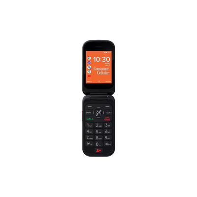 Consumer Cellular 89278725 Iris Flip 2'' 4G LTE 8GB Storage 1.3