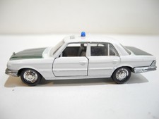 SCHUCO VINTAGE DIECAST 1:66 MERCEDES-BENZ 350SE POLIZEI 301(305)- 868 1974-1978