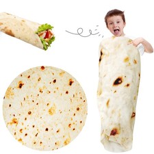 Tortilla Blanket 1 2 3 4 5 Year Old Boy Birthday Gift, 49 Inch Burritos Blank...