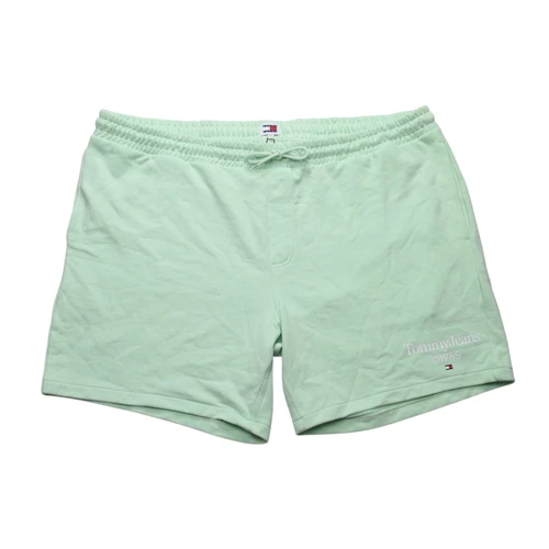 Tommy Hilfiger Sweat Shorts Mens 5XL Mint Green Cotton Jersey Jogger BNWT New